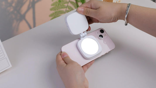 detachable mobile phone led vidio light