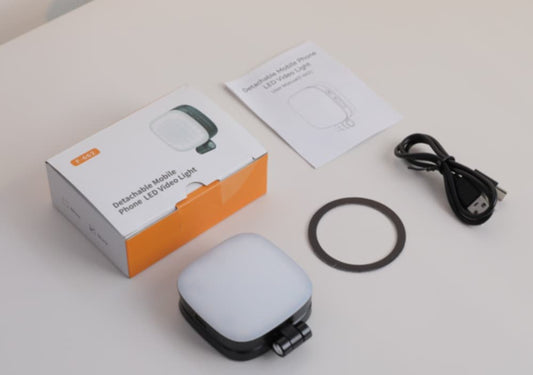 detachable mobile phone led vidio light